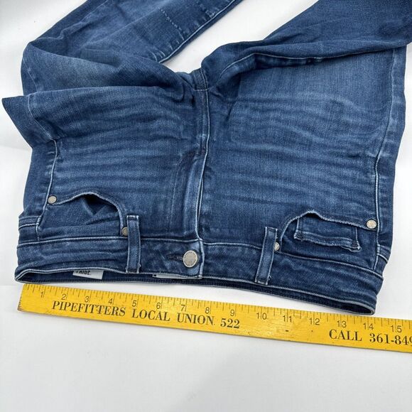 Paige Jeans Skyline Skinny Women's Size 28 Blue Med Wash Jeans - Picture 13 of 13